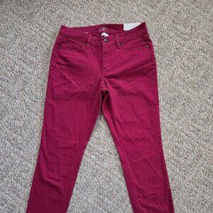 Women's Ann Taylor LOFT Curvy Skinny Pants